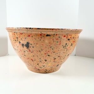 Rachael Ray Speckled Confetti Trash Bowl Garbage Bowl Melamine